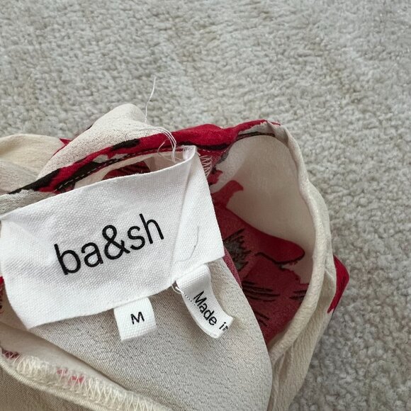 ba&sh Katia Boho Resort Floral Mini Dress M - Picture 2 of 10